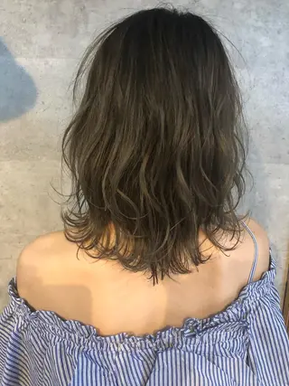ミディアム hair salon Glanzのヘアスタイル