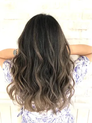 セミロング 白井 秀太郎のヘアスタイル