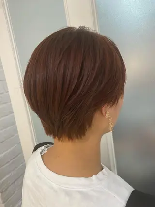 ショート ハイトーン/メンズ 水野翔太のヘアスタイル