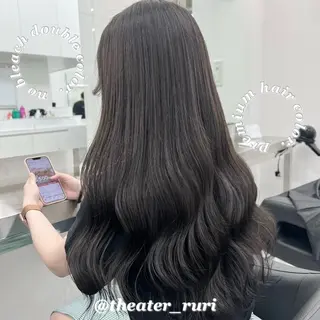 ロング カラー ふわっと抜け感🫧 ブラウンベージュ🤎のヘアスタイル