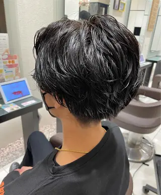 メンズ EARTH 山﨑龍馬のヘアスタイル