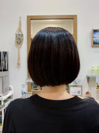 ショート 藤田音緒✨縮毛矯正/ 酸熱トリートメント✨のヘアスタイル