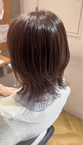 ミディアム 難波駅から徒歩1分 MITSUKI⭐️のヘアスタイル