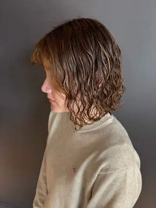 パーマ 武本 佑衣のヘアスタイル