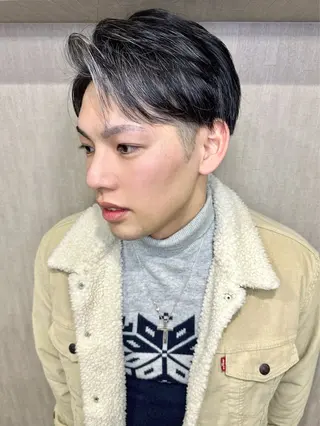 メンズ 【髪質改善】 梅田　聡のヘアスタイル