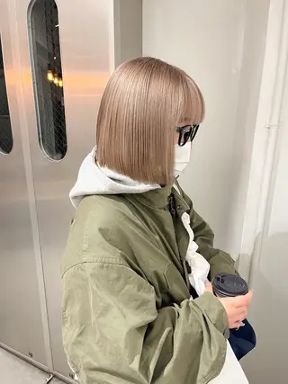 カラー 渡邊 ひかるのヘアスタイル