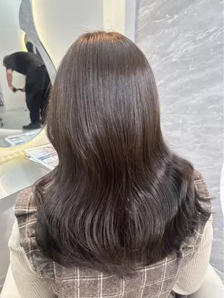 セミロング 🍑ももか🍑カラー モデル様募集中🦋のヘアスタイル