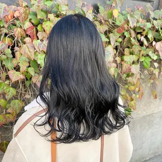 ミディアム カラー 髪質改善 RYOのヘアスタイル