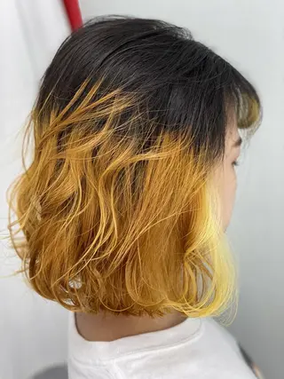 ロング メンズ キッズ ヘアアレンジ パーマ カラー ネイル マツエク・マツパ BAY ソウタのヘアスタイル