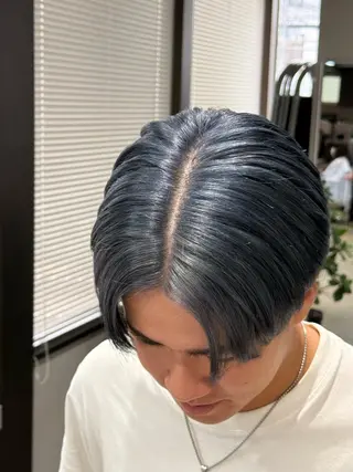 カラー ルシ🎨/ハイトーン 個性派/グレージュのヘアスタイル