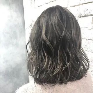 ミディアム カラー welring hair salonのヘアスタイル