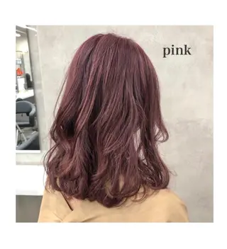 ミディアム カラー パーマ ヘアアレンジ メンズ キッズ ネイル マツエク・マツパ 当日予約⭕️ Rene’のヘアスタイル