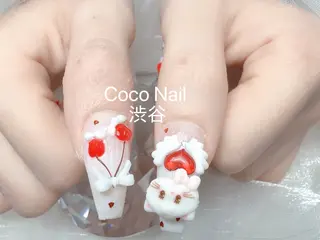 ネイル CoCo Nail 長さ出し専門店のネイルデザイン