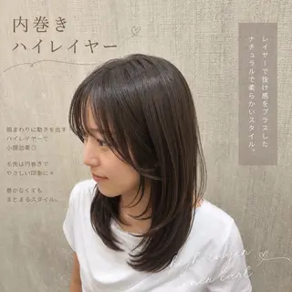 ミディアム 店長✨レイヤー✖️ 髪質改善✖️韓国ヘアのヘアスタイル