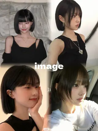 ショート カット|ボブショート Suzukaのヘアスタイル