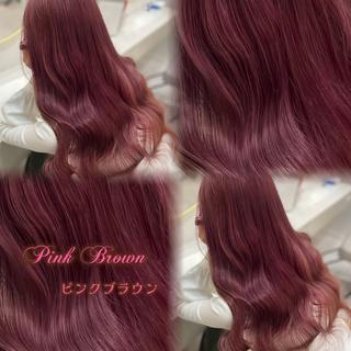 ロング カラー 🎀心音/モデル様 募集中/熊谷🎀のヘアスタイル