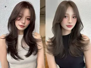 ロング カラー ✂️垢抜け/トレンド レイヤー/韓国/IRのヘアスタイル
