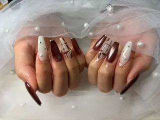 ネイル Queennail 北堀江megumiのネイルデザイン