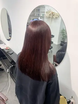 ロング カラー 💖透明感カラー💖 美優のヘアスタイル