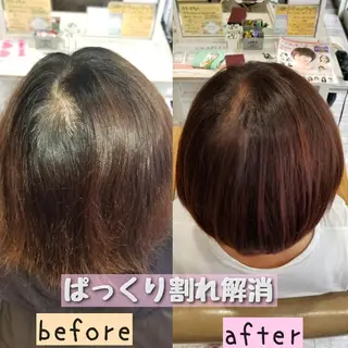 ショート カラー パーマ 店長 とみー / ツヤ感&似合わせのヘアスタイル