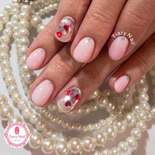 ネイル 💗🪽Tiary Nail🪽💗のネイルデザイン