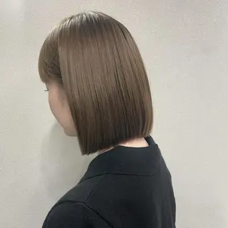 ショート カラー 絶壁解消/横顔美人に なるカット/尾瀬和也のヘアスタイル