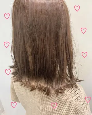 ミディアム カラー 新宿駅近♡個室 ♡関口三都季🌜のヘアスタイル