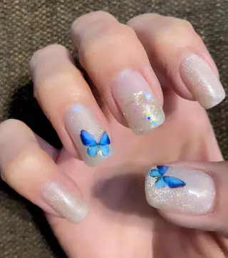 ネイル 手書きが得意🖌️ Y’s  nailのネイルデザイン