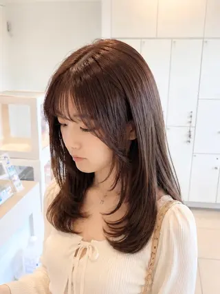 ロング カラー 金子 直樹のヘアスタイル
