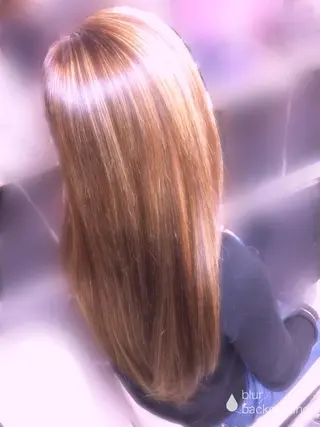 ロング カラー しー ちゃんのヘアスタイル