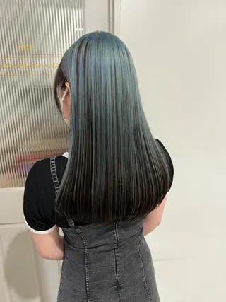 ロング 大島 海人のヘアスタイル