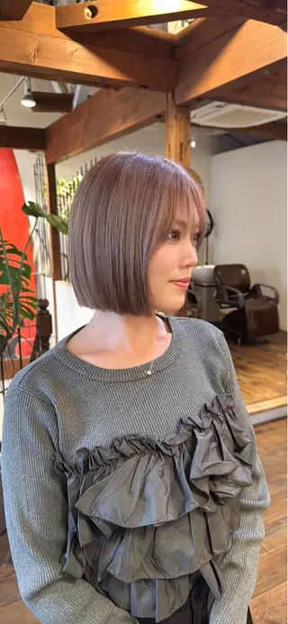 ショート カラー utimura itsukiのヘアスタイル