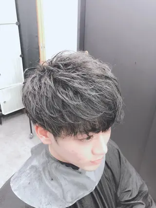 パーマ メンズ テラダ ココロのヘアスタイル