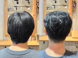 ショート メンズ 野村 果音(カノン)のヘアスタイル