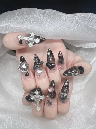 ネイル Lee Nails チップ長さだし専門店のネイルデザイン
