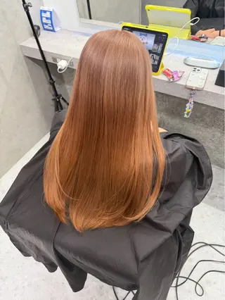 カラー haru いろあそび 八王子/ハイトーンのヘアスタイル