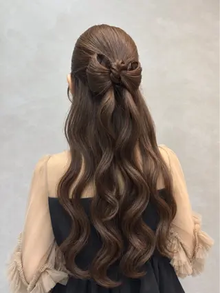 ヘアアレンジ 透明艶カラー☆ アレンジ🪽yuiのヘアスタイル