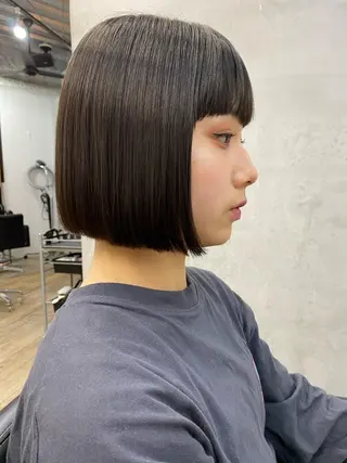 ショート カラー ヘアアレンジ ブリーチダブルカラー 元町三宮/三ノ宮のヘアスタイル
