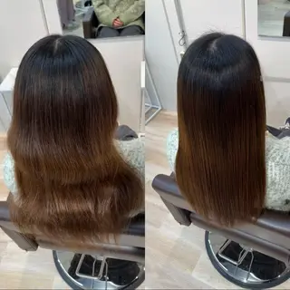 ロング 美髪矯正🪞髪質改善 立石ヒロトのヘアスタイル
