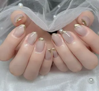 ネイル 🎀PG🩵 ネイルサロンのネイルデザイン