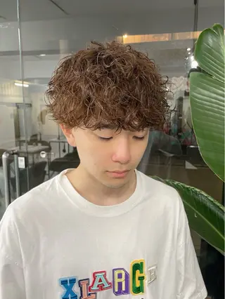 カラー メンズ MIKA/カラー モデル募集中のヘアスタイル