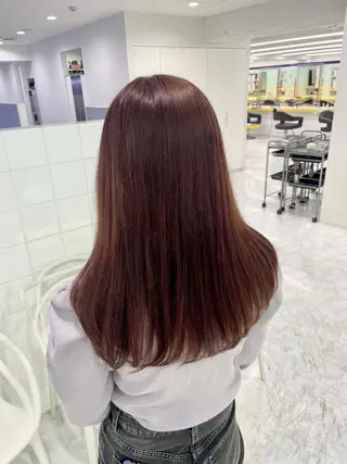 ロング 🍀yuria/ハイ トーン/ペールカラーのヘアスタイル