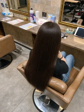 ミディアム カラー 和久井 琉空のヘアスタイル