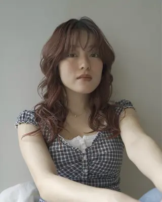 ロング ラフなパーマスタイル 🐄Hanakaのヘアスタイル
