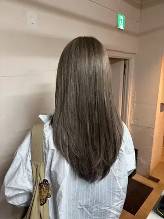 ロング tokute 中野真咲🐺のヘアスタイル