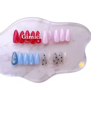 ネイル Gimick 🎀のネイルデザイン