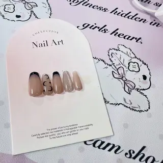 ネイル ネイル💕& まつ毛パーマのネイルデザイン
