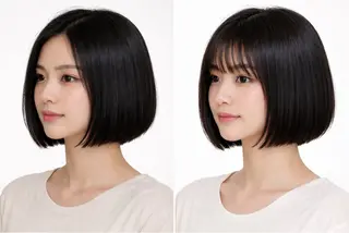 ショート ミディアム/レイヤー COA/Minamiのヘアスタイル