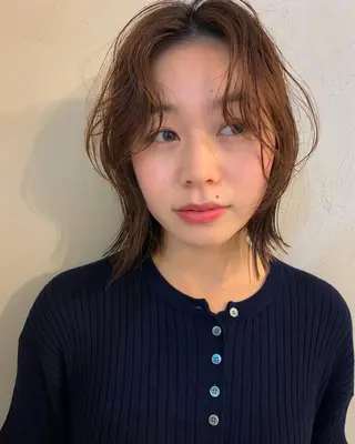 ショート カラー パーマ Spiel KOMOのヘアスタイル