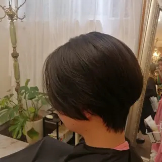 ショート 【渋谷|畑中】 美女が沼るヘッドスパのヘアスタイル